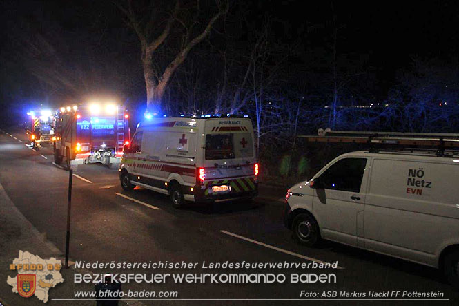 20230220 Gas Alarm in Pottenstein  Foto: ASB Markus Hackl FF Pottenstein