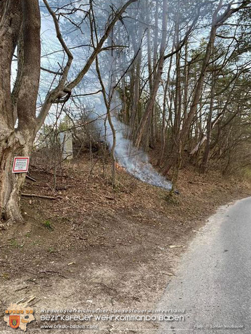 20230323 Waldbrand in Pottenstein  Foto: © Stefan Neubauer