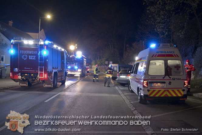 20230410 Wohnungsbrand am Ostermontag in Gainfarn Foto: Stefan Schneider BFKDO BADEN 20230410 Wohnungsbrand am Ostermontag in Gainfarn Foto: Stefan Schneider BFKDO BADEN