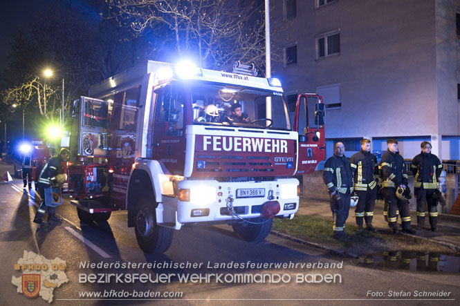 20230410 Wohnungsbrand am Ostermontag in Gainfarn Foto: Stefan Schneider BFKDO BADEN 20230410 Wohnungsbrand am Ostermontag in Gainfarn Foto: Stefan Schneider BFKDO BADEN