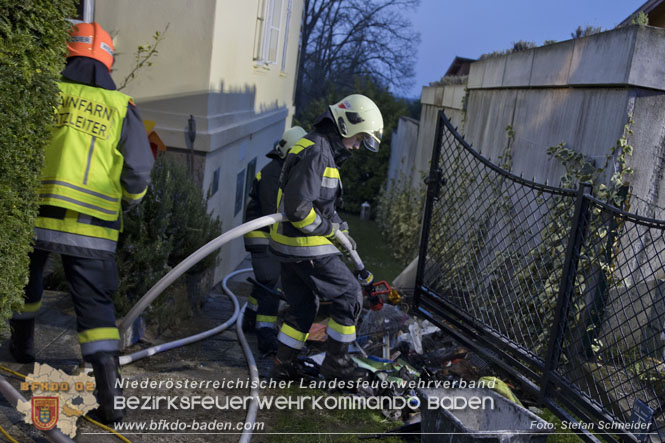 20230410 Wohnungsbrand am Ostermontag in Gainfarn Foto: Stefan Schneider BFKDO BADEN 20230410 Wohnungsbrand am Ostermontag in Gainfarn Foto: Stefan Schneider BFKDO BADEN