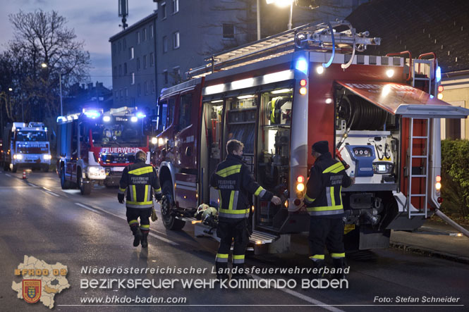 20230410 Wohnungsbrand am Ostermontag in Gainfarn Foto: Stefan Schneider BFKDO BADEN 20230410 Wohnungsbrand am Ostermontag in Gainfarn Foto: Stefan Schneider BFKDO BADEN