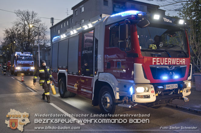 20230410 Wohnungsbrand am Ostermontag in Gainfarn Foto: Stefan Schneider BFKDO BADEN 20230410 Wohnungsbrand am Ostermontag in Gainfarn Foto: Stefan Schneider BFKDO BADEN