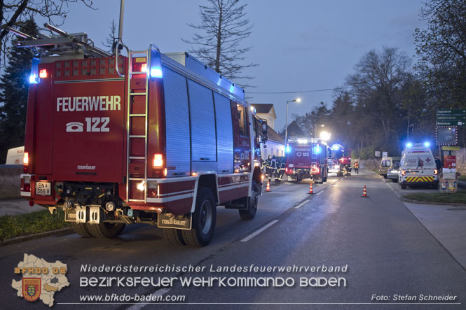 20230410 Wohnungsbrand am Ostermontag in Gainfarn Foto: Stefan Schneider BFKDO BADEN 20230410 Wohnungsbrand am Ostermontag in Gainfarn Foto: Stefan Schneider BFKDO BADEN