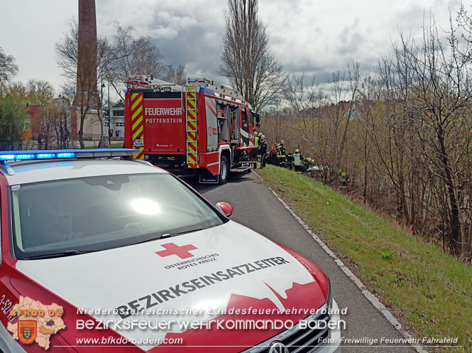 20230416 Menschenrettung aus verunfalltem PKW B18 Pottenstein Foto: FF Fahrafeld 20230416 Menschenrettung aus verunfalltem PKW B18 Pottenstein Foto: FF Fahrafeld
