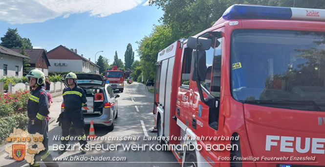 20230617 Schwerer Verkehrsunfall zwischen Motorrad und Pkw Foto: Freiwillige Feuerwehr Enzesfeld 20230617 Schwerer Verkehrsunfall zwischen Motorrad und Pkw Foto: Freiwillige Feuerwehr Enzesfeld