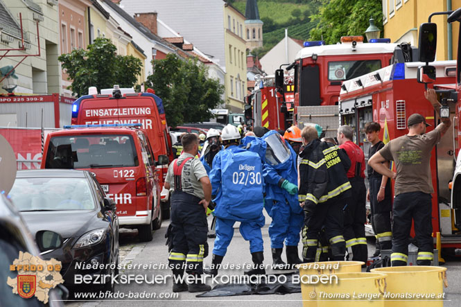 20230725 Schadstoffunfall in Gumpoldskirchen Bezirk Moedling   Foto: Thomas Lenger Monatsrevue.at