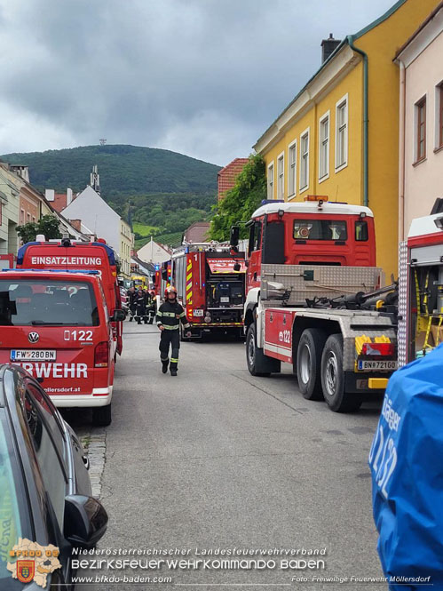 20230725 Schadstoffunfall in Gumpoldskirchen Bezirk Moedling   Foto: Freiwillige Feuerwehr Moellersdorf