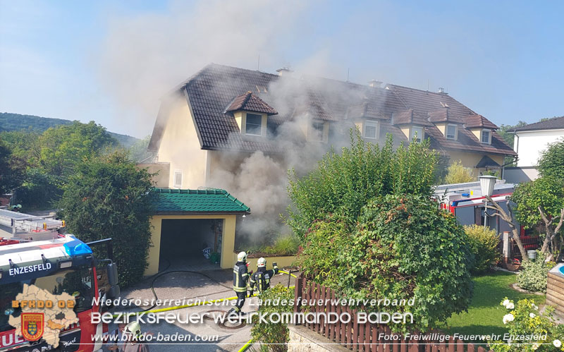 20230819 Kellerbrand in einem Reihenhaus in Enzesfeld/Lindabrunn Foto: FF Enzesfeld 20230819 Kellerbrand in einem Reihenhaus in Enzesfeld/Lindabrunn Foto: FF Enzesfeld