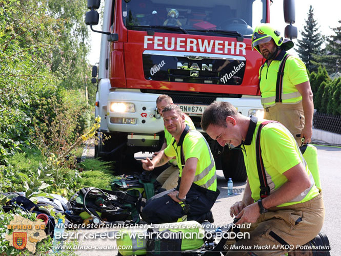 20230819 Kellerbrand in einem Reihenhaus in Enzesfeld/Lindabrunn Foto: ASB ÖA Markus Hackl AFKDO Pottenstein 20230819 Kellerbrand in einem Reihenhaus in Enzesfeld/Lindabrunn Foto: ASB ÖA Markus Hackl AFKDO Pottenstein