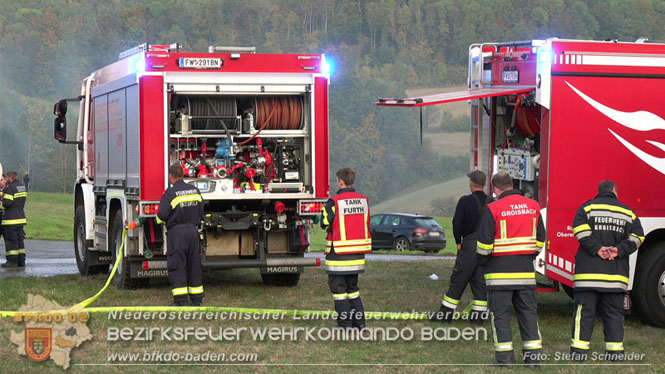 20231007_Großbrand in Heizungsanlage von Hühnerstall in Schwarzensee/Neuhaus Foto: Stefan Schneider BFK Baden 20231007_Großbrand in Heizungsanlage von Hühnerstall in Schwarzensee/Neuhaus Foto: Stefan Schneider BFK Baden