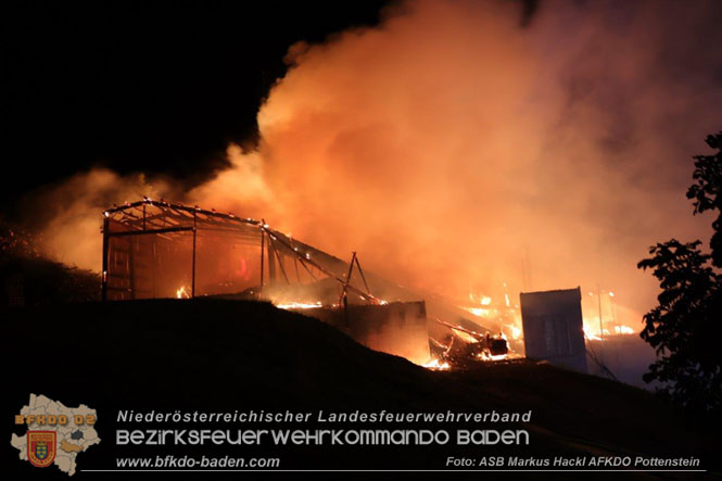 20231007_Großbrand in Heizungsanlage von Hühnerstall in Schwarzensee/Neuhaus Foto: ASB Markus Hackl AFK Pottenstein 20231007_Großbrand in Heizungsanlage von Hühnerstall in Schwarzensee/Neuhaus Foto: ASB Markus Hackl AFK Pottenstein