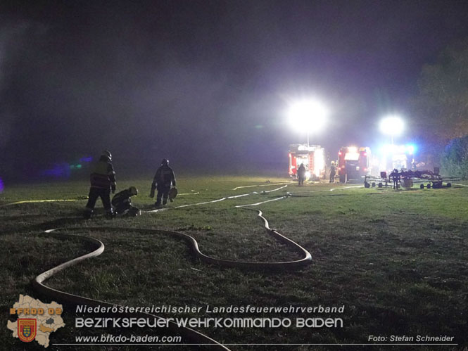 20231007_Großbrand in Heizungsanlage von Hühnerstall in Schwarzensee/Neuhaus Foto: Stefan Schneider BFK Baden 20231007_Großbrand in Heizungsanlage von Hühnerstall in Schwarzensee/Neuhaus Foto: Stefan Schneider BFK Baden