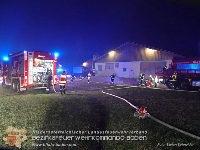20231007_Großbrand in Heizungsanlage von Hühnerstall in Schwarzensee/Neuhaus Foto: Stefan Schneider BFK Baden 20231007_Großbrand in Heizungsanlage von Hühnerstall in Schwarzensee/Neuhaus Foto: Stefan Schneider BFK Baden