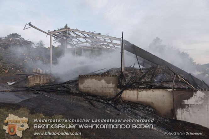 20231007_Großbrand in Heizungsanlage von Hühnerstall in Schwarzensee/Neuhaus Foto: Stefan Schneider BFK Baden 20231007_Großbrand in Heizungsanlage von Hühnerstall in Schwarzensee/Neuhaus Foto: Stefan Schneider BFK Baden