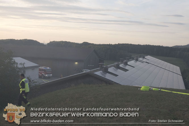 20231007_Großbrand in Heizungsanlage von Hühnerstall in Schwarzensee/Neuhaus Foto: Stefan Schneider BFK Baden 20231007_Großbrand in Heizungsanlage von Hühnerstall in Schwarzensee/Neuhaus Foto: Stefan Schneider BFK Baden