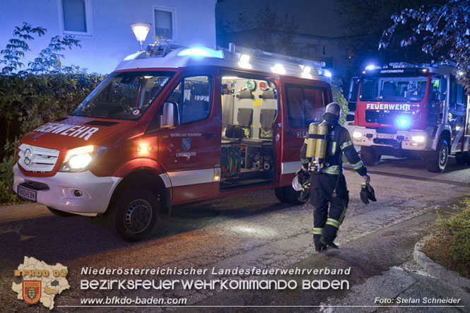 20231018 Wohnungsbrand in Enzesfeld Foto: Stefan Schneider BFKDO BADEN 20231018 Wohnungsbrand in Enzesfeld Foto: Stefan Schneider BFKDO BADEN
