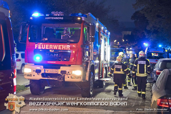 20231018 Wohnungsbrand in Enzesfeld Foto: Stefan Schneider BFKDO BADEN 20231018 Wohnungsbrand in Enzesfeld Foto: Stefan Schneider BFKDO BADEN