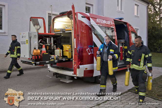 20231018 Wohnungsbrand in Enzesfeld Foto: Stefan Schneider BFKDO BADEN 20231018 Wohnungsbrand in Enzesfeld Foto: Stefan Schneider BFKDO BADEN