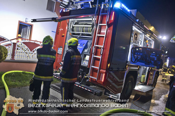 20231019 Kellerbrand im Einfamilienhaus in Günselsdorf  Foto: Stefan Schneider