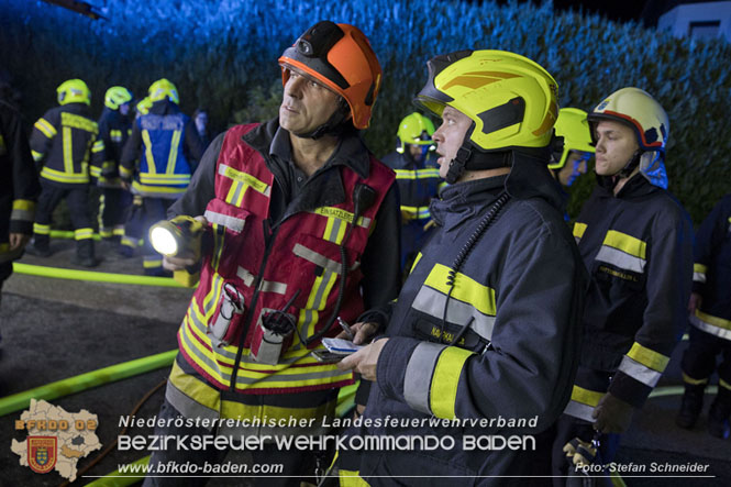 20231019 Kellerbrand im Einfamilienhaus in Günselsdorf  Foto: Stefan Schneider