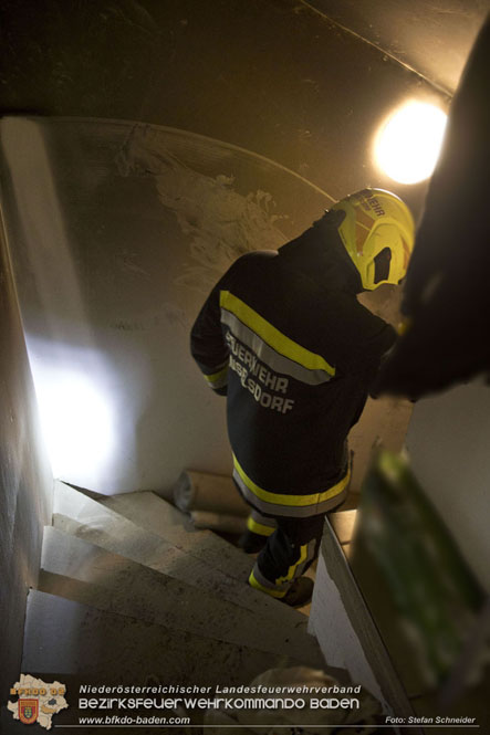 20231019 Kellerbrand im Einfamilienhaus in Günselsdorf  Foto: Stefan Schneider