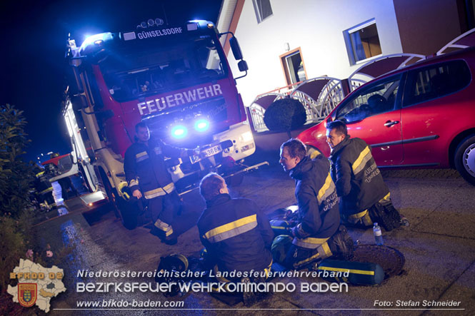 20231019 Kellerbrand im Einfamilienhaus in Günselsdorf  Foto: Stefan Schneider