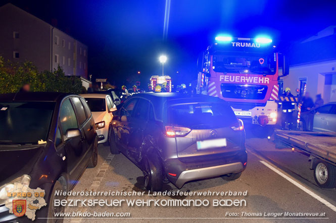 20231029 Alko-Lenker verursacht Unfall mit 4 Pkws in Trumau   Foto: Thomas Lenger Monatsrevue.at
