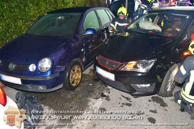 20231029 Alko-Lenker verursacht Unfall mit 4 Pkws in Trumau   Foto: Thomas Lenger Monatsrevue.at