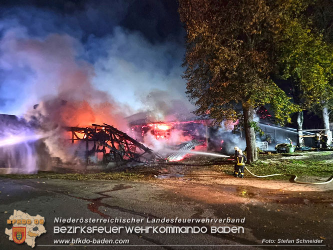 20231105 Großbrand in Klein-Mariazell Altenmarkt a.d.Triesting  Foto: Stefan Schneider