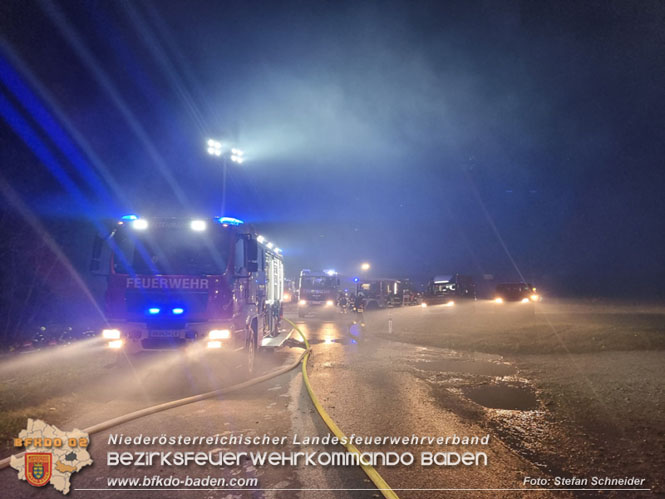 20231105 Großbrand in Klein-Mariazell Altenmarkt a.d.Triesting  Foto: Stefan Schneider