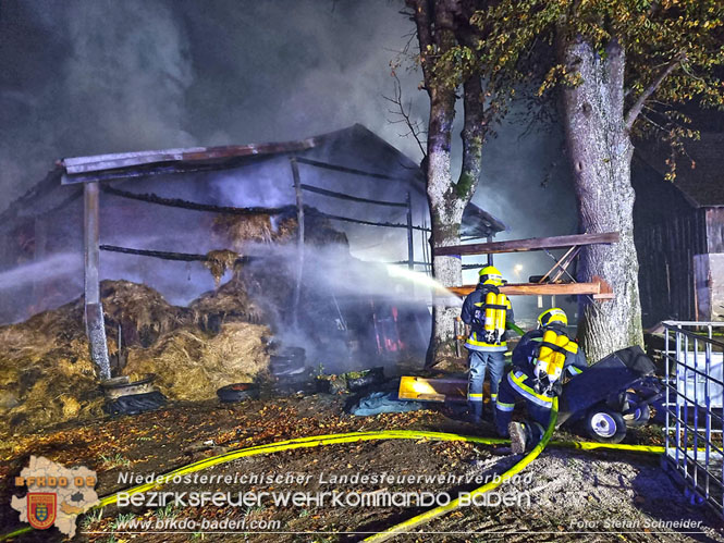 20231105 Großbrand in Klein-Mariazell Altenmarkt a.d.Triesting  Foto: Stefan Schneider