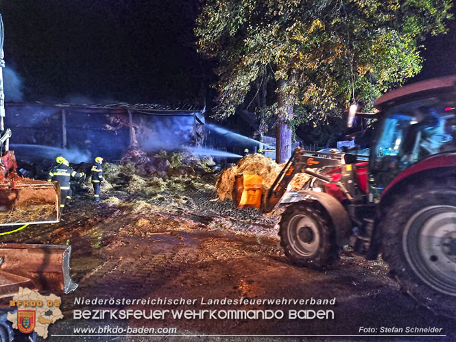 20231105 Großbrand in Klein-Mariazell Altenmarkt a.d.Triesting  Foto: Stefan Schneider