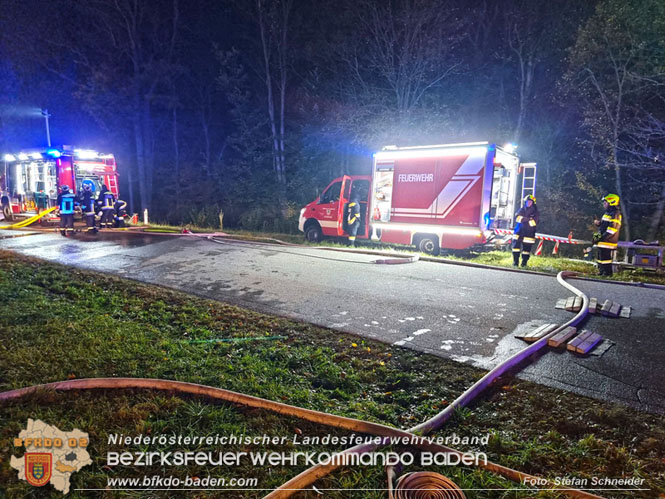 20231105 Großbrand in Klein-Mariazell Altenmarkt a.d.Triesting  Foto: Stefan Schneider