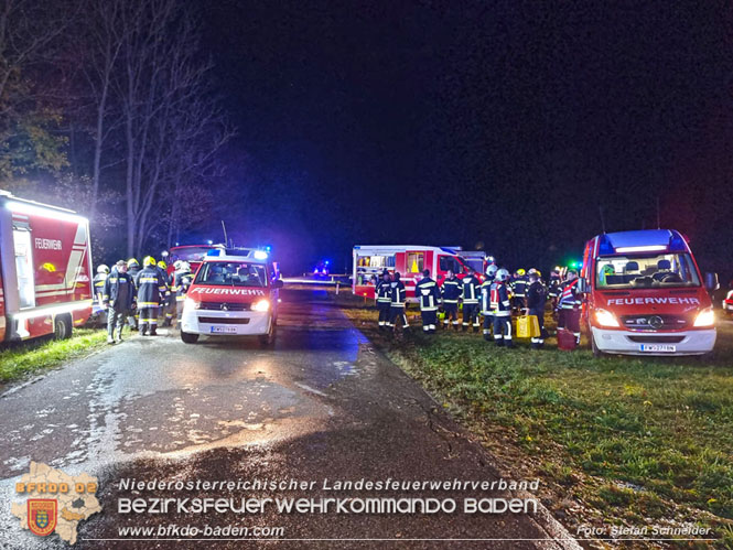 20231105 Großbrand in Klein-Mariazell Altenmarkt a.d.Triesting  Foto: Stefan Schneider