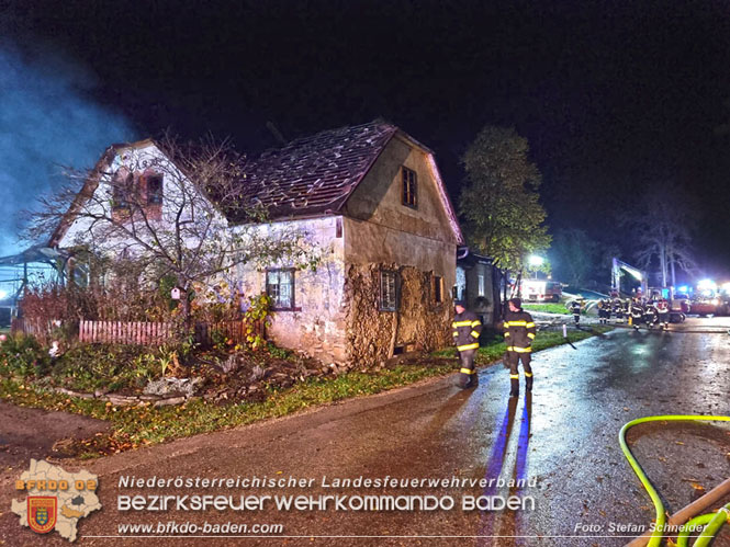 20231105 Großbrand in Klein-Mariazell Altenmarkt a.d.Triesting  Foto: Stefan Schneider