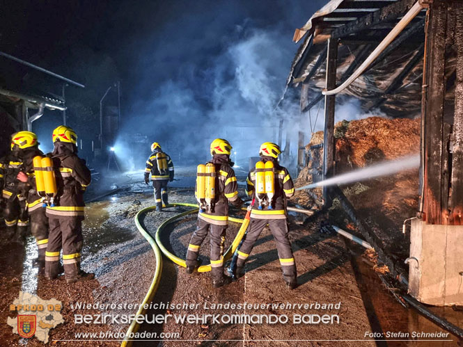 20231105 Großbrand in Klein-Mariazell Altenmarkt a.d.Triesting  Foto: Stefan Schneider