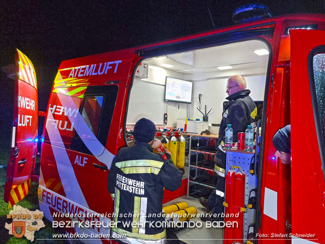 20231105 Großbrand in Klein-Mariazell Altenmarkt a.d.Triesting  Foto: Stefan Schneider