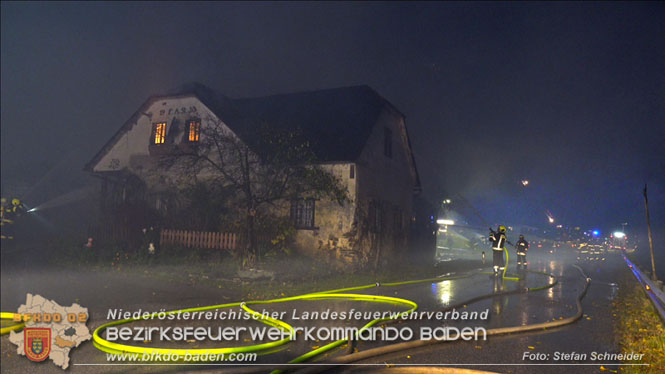 20231105 Großbrand in Klein-Mariazell Altenmarkt a.d.Triesting  Foto: Stefan Schneider