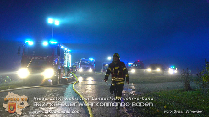 20231105 Großbrand in Klein-Mariazell Altenmarkt a.d.Triesting  Foto: Stefan Schneider