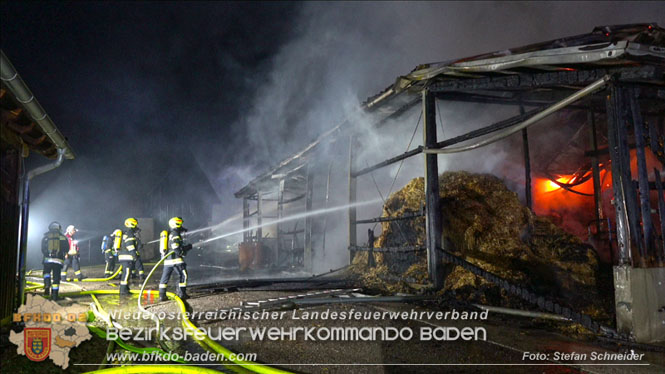 20231105 Großbrand in Klein-Mariazell Altenmarkt a.d.Triesting  Foto: Stefan Schneider