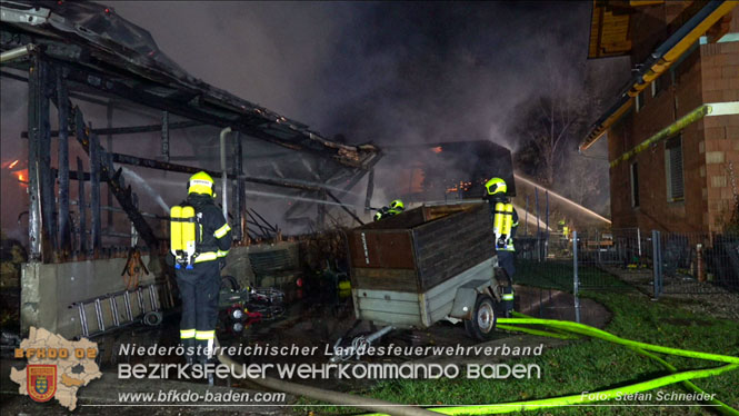 20231105 Großbrand in Klein-Mariazell Altenmarkt a.d.Triesting  Foto: Stefan Schneider