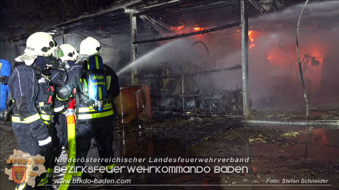 20231105 Großbrand in Klein-Mariazell Altenmarkt a.d.Triesting  Foto: Stefan Schneider