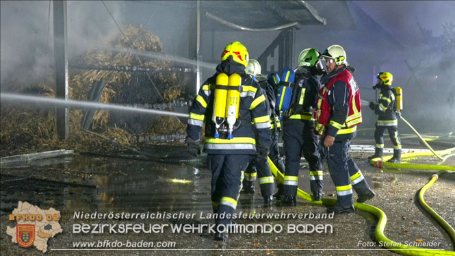 20231105 Großbrand in Klein-Mariazell Altenmarkt a.d.Triesting  Foto: Stefan Schneider