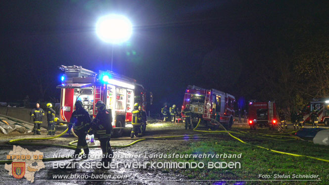 20231105 Großbrand in Klein-Mariazell Altenmarkt a.d.Triesting  Foto: Stefan Schneider