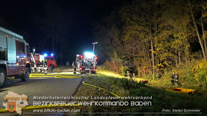 20231105 Großbrand in Klein-Mariazell Altenmarkt a.d.Triesting  Foto: Stefan Schneider