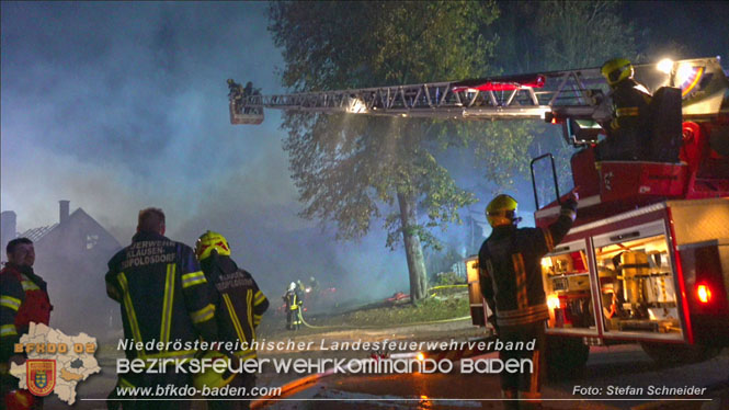 20231105 Großbrand in Klein-Mariazell Altenmarkt a.d.Triesting  Foto: Stefan Schneider
