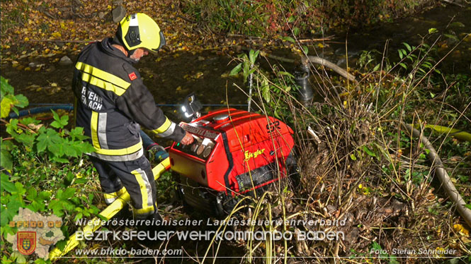 20231105 Großbrand in Klein-Mariazell Altenmarkt a.d.Triesting  Foto: Stefan Schneider