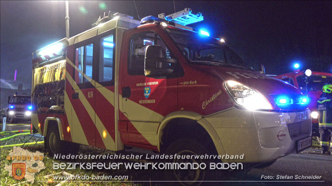 20231105 Großbrand in Klein-Mariazell Altenmarkt a.d.Triesting  Foto: Stefan Schneider