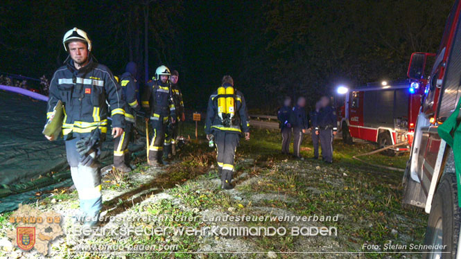 20231105 Großbrand in Klein-Mariazell Altenmarkt a.d.Triesting  Foto: Stefan Schneider